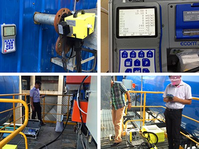 瑞新,熱電,的,煙氣,排放口,測(cè)試,采用,JCT,預(yù),