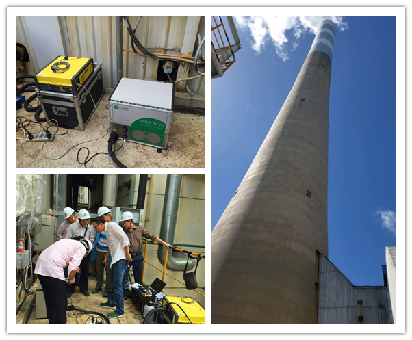 福州國電超凈排放、高濕低硫測試